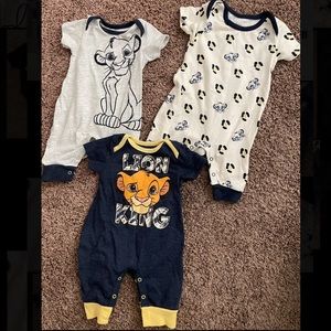 Disney baby  simba lion king romper one piece jumpsuit outfit 🦁